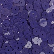 Пайетки Zlatka глянцевые гладкие Темно-фиолетовый россыпь диаметр 6 мм, 10 гр.