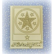 Чипборд набор Звездный PhotoAlbum, 9,5*6,5 см