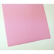 Ткань на клеевой основе Треугольники Розовый,  20*28 см